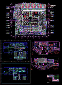 医院CAD平面图方案