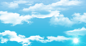 蓝天白云