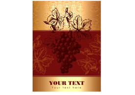 酒标签红酒标签背景葡萄酒贴纸标