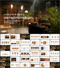 西餐厅咖啡产品介绍下午茶咖啡厅