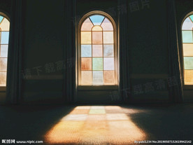 玻璃窗户背景图