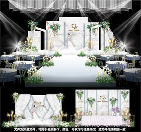 婚礼设计大理石婚礼