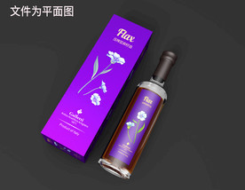 亚麻压榨油包装