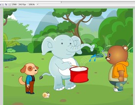 小象和他的鼓槌动画115秒