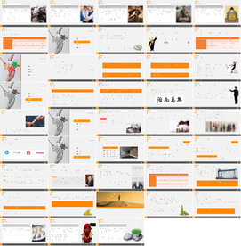 通用梦想科幻炫酷PPT大气模板