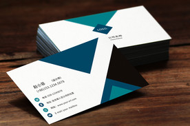 简约风企业名片