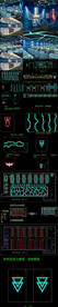 全套网吧CAD施工图 效果图