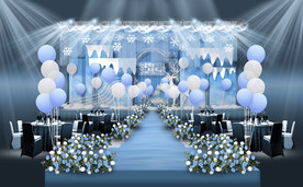 冰雪婚礼仪式区