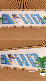 时尚企业文化墙