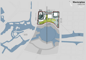商业中心规划平面图