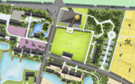 乡村公园景观设计平面图