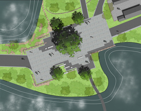 现代广场景观设计平面