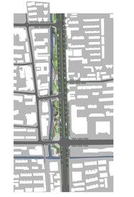 道路景观设计彩平图