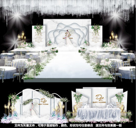 婚礼设计大理石婚礼