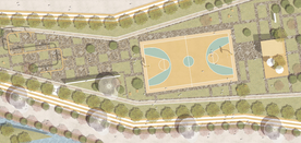 体育公园景观平面图