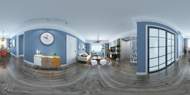 北欧风客餐厅效果图