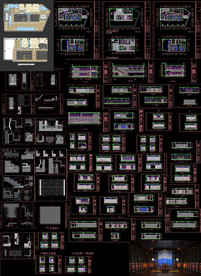 茶楼装修施工图