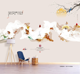 山水画 花鸟画 新中式装饰画芯