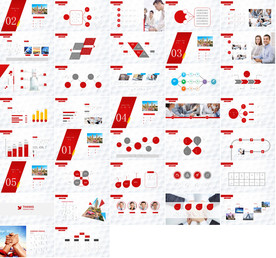 通用美式商务杂志风ppt下载