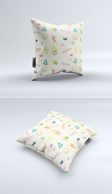 软装家居抱枕枕头图案印刷文件图