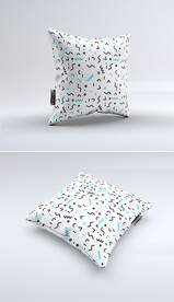 高档家居抱枕枕头图案印刷文件图