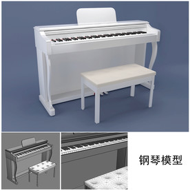 钢琴模型
