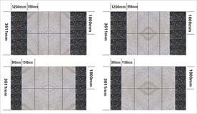石材影视墙效果图