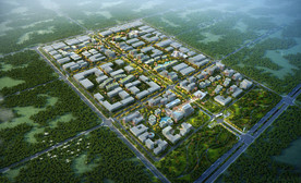 航天产业园鸟瞰图