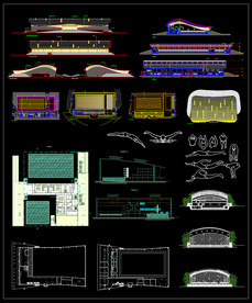 游泳池CAD图纸