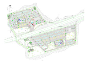 服务区房屋建筑工程图