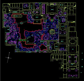 小区园林规划平面图