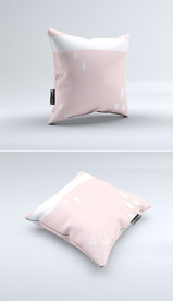 高档北欧印花图案手绘抱枕