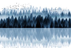 水墨山水画图片