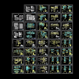 钢结构CAD节点详图