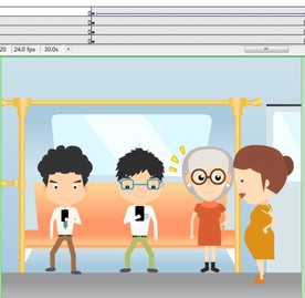 关爱社会弱势群体动画36秒
