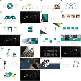 大气通用教育培训PPT
