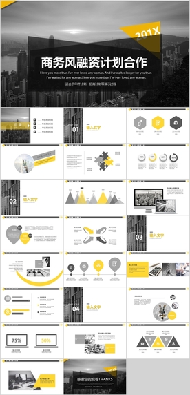 融资计划PPT