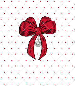 印花图案 蝴蝶结