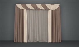 拉姆布雷屈安窗帘模型