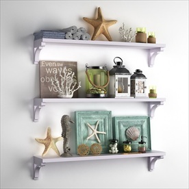 浴室装饰品模型套装