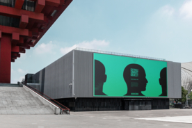 户外高炮广告牌样机