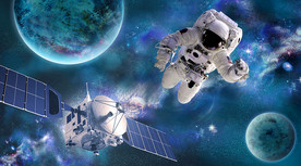 宇宙太空星球背景墙