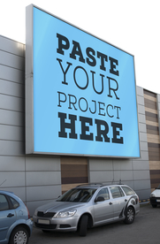 室外广告样机