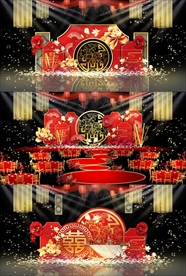 新中式婚礼效果图