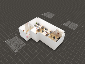 室内办公场景样机