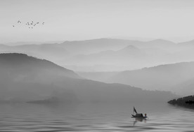 奢华高档水墨画 TIF分层