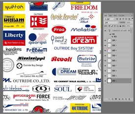 个性logo汇集时尚英文乱排