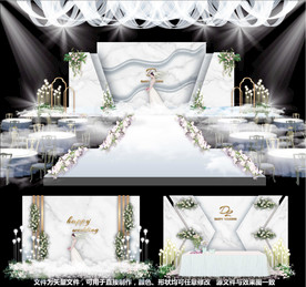 婚礼设计大理石婚礼