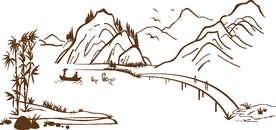 那山那水风景如画山水