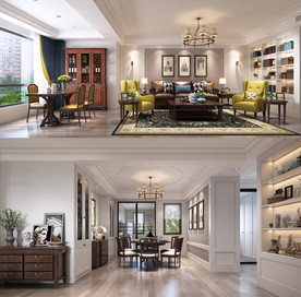 美式客餐厅厨房